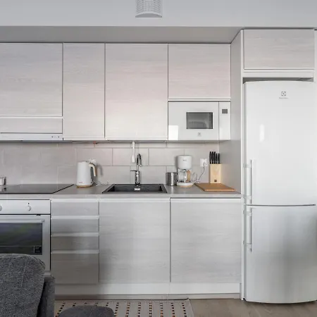Apartmán Spacious 1br Apt. Next To Naesijaervi | Sauna & Free Parking *